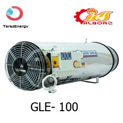 جت هیتر موشکی گازوئیل سوز مدل GLE-100 نیرو تهویه